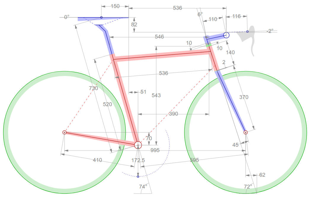 bicycle frame design geometry